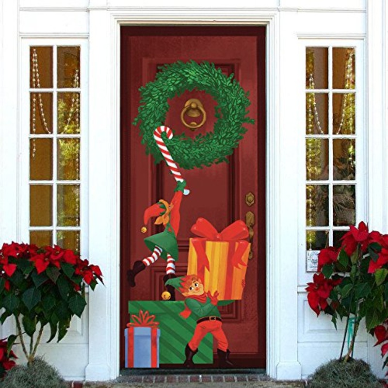 Special Delivery Elf Door Cover