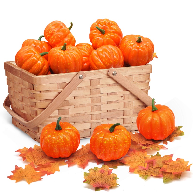 Thanksgiving Artificial Pumpkins