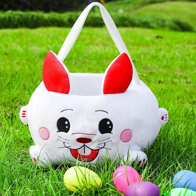 3D Bunny Basket with Handles