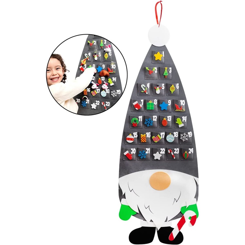 Advent Calendar Felt Gnome