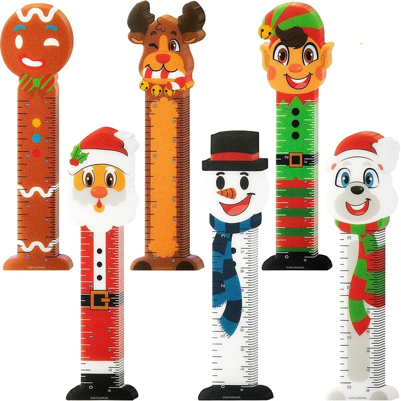 Christmas Bookmark Rulers
