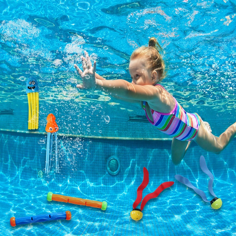 Sloosh - 32 Pcs Diving Pool Toys Set