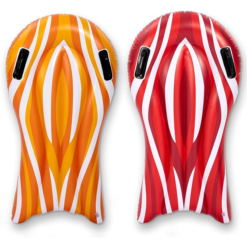 SLOOSH - Pool Floating Boards, Red and Orange