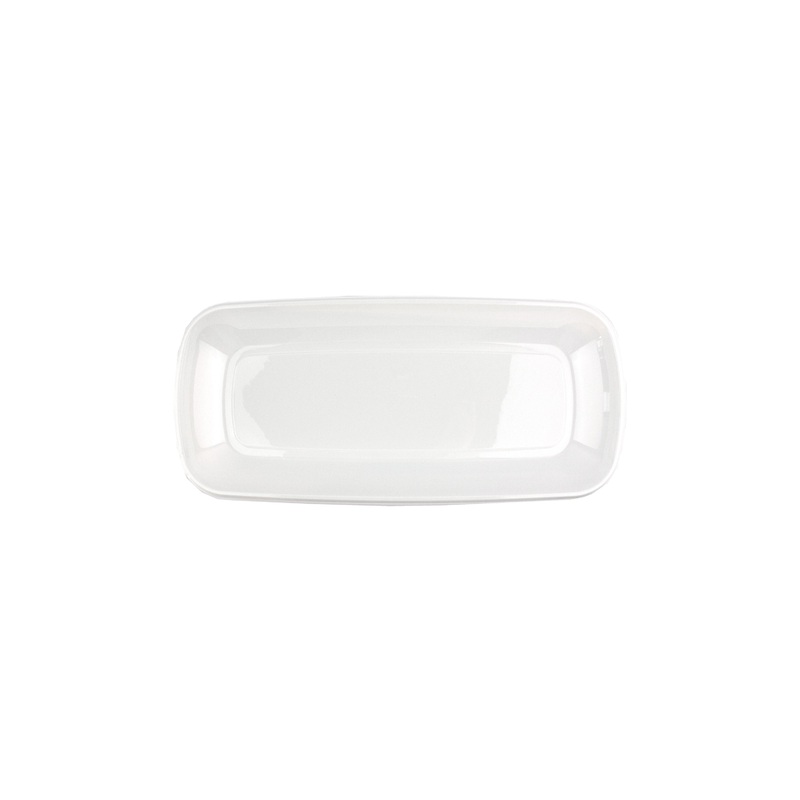 170mm x 390mm White Serving Tray 2pk