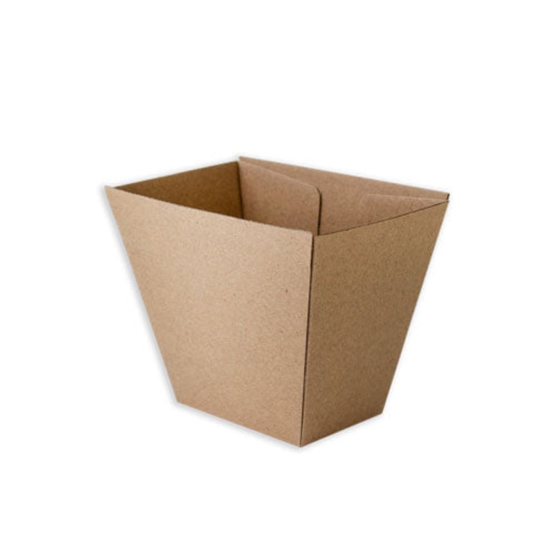 Kraft/ Corrugated Board Chip Boxes 25pk