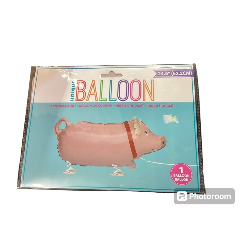 Walking Pig Balloon 62.2 cm