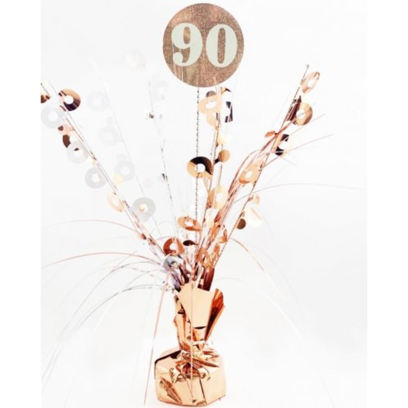#90 Rose Gold & White Centerpiece Weight 165gm 1Pc