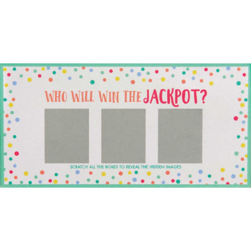 BABY SHOWER SCRATCH OFF CARD GAMES (12 CARDS)