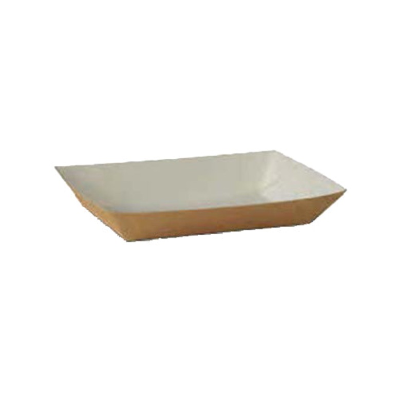 Kraft Cardboard Hot Dog Tray 125PK