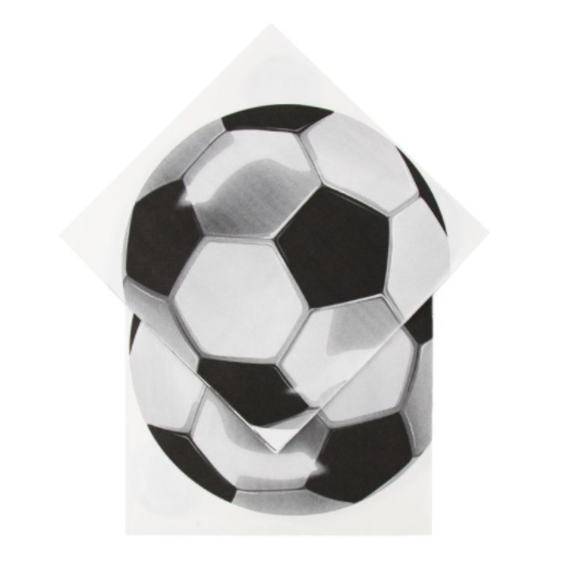 Soccer Napkins 33*33cm - 16Pack