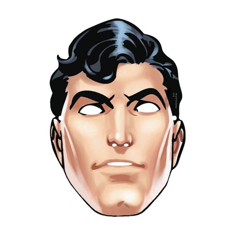 Superman Paper Mask
