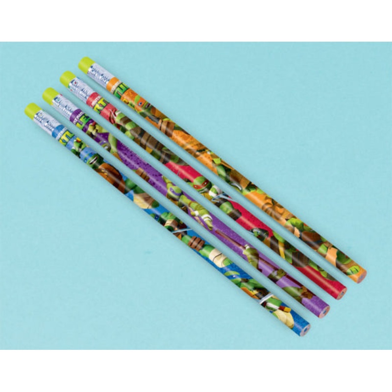 Teenage Mutant Ninja Turtle Pencils 12pc