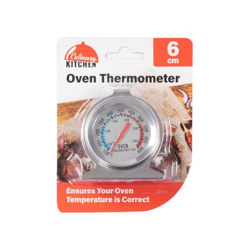 Thermometer S Steel Oven 6cm 1pc
