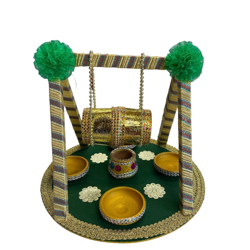 Wedding Decoration Handmade Dholki  set 1pc