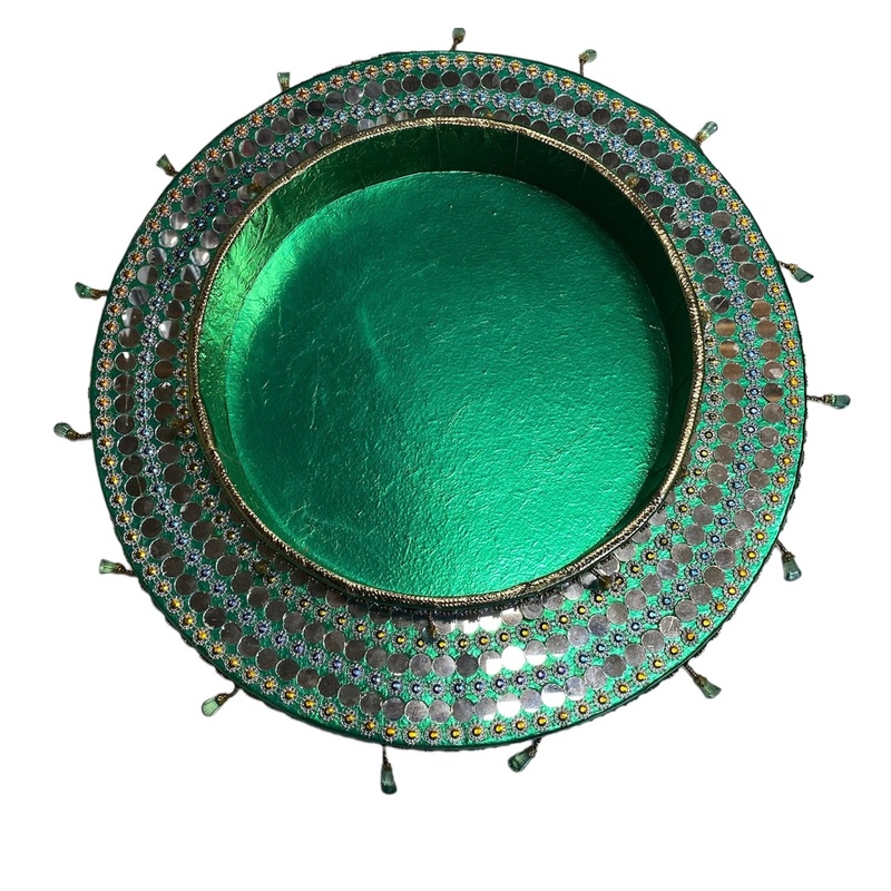 Wedding Decoration Thali Handmade 1pc 40cm