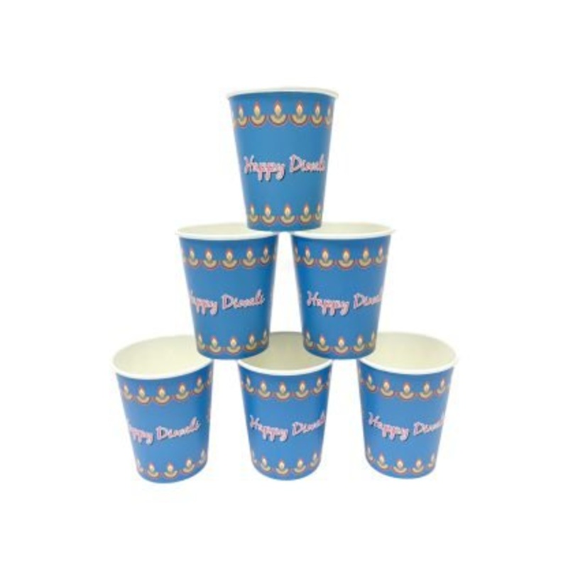 Diwali Paper Cups 8pk