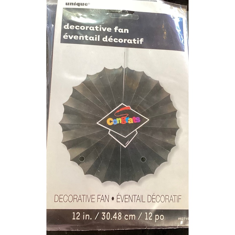 Graduation Paper Fan Decoration