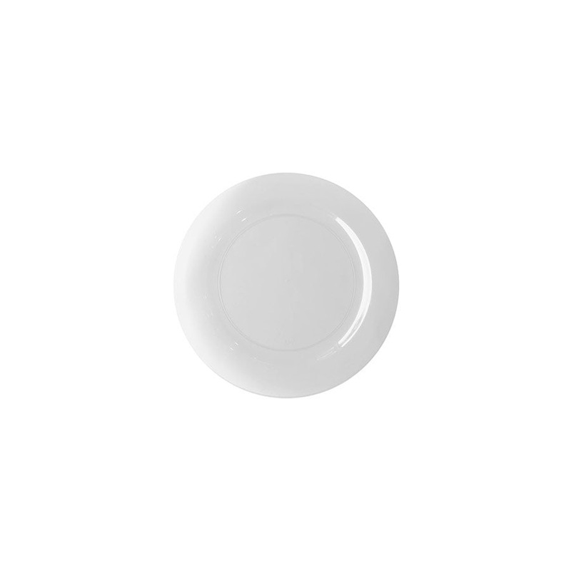 Reusable White Plate 18cm 12 Pack