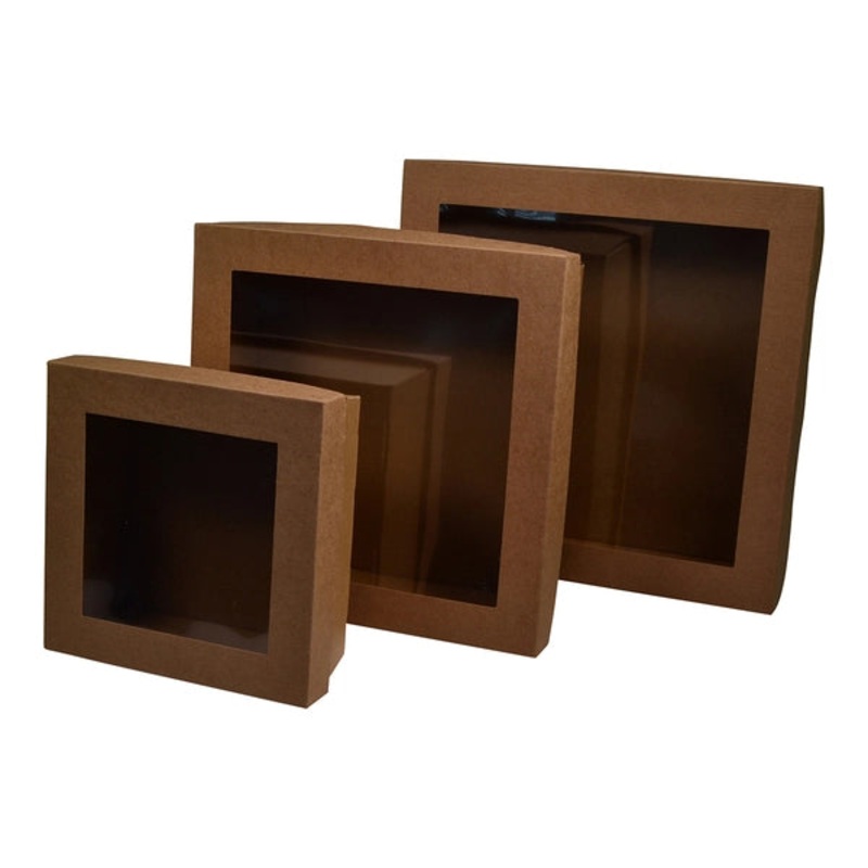 Square Catering Tray  - Medium with lid