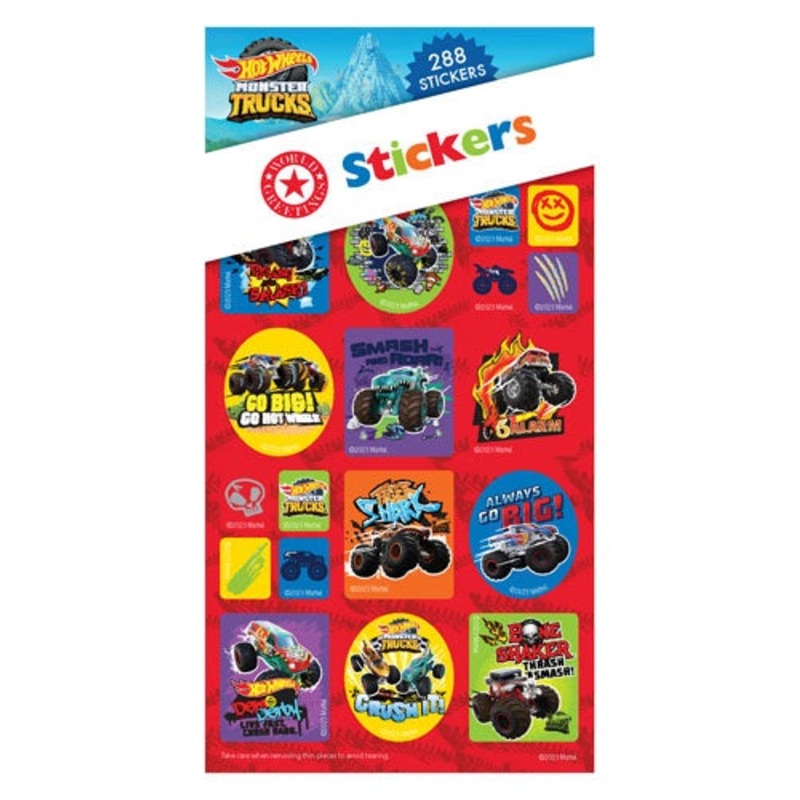 Sticker Book 288 MTL MONSTER TRUCKS