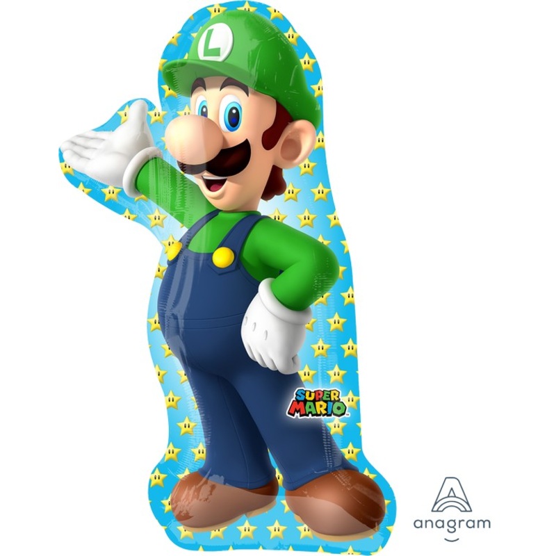 SuperShape Super Mario Brothers Luigi.