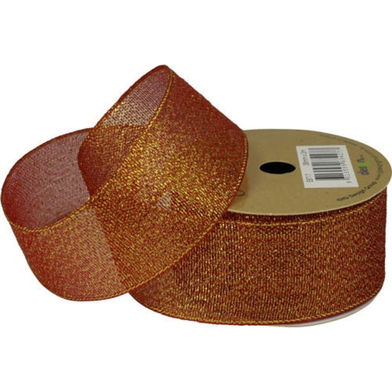 Ribbon Roll 38MMX2M Metallic RED 1pc