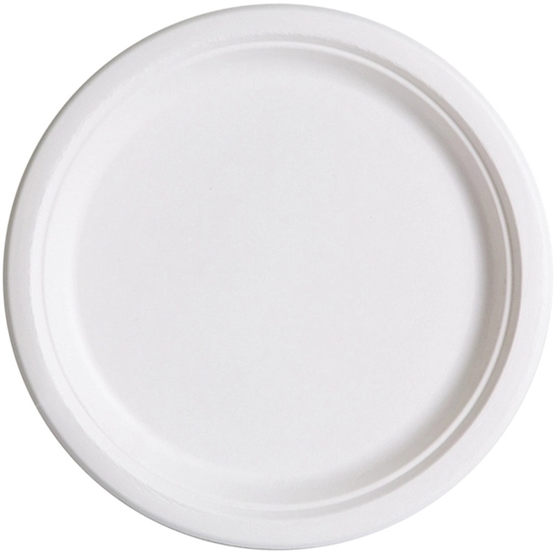 Round 10" SUGARCANE PLATE (50 pc)
