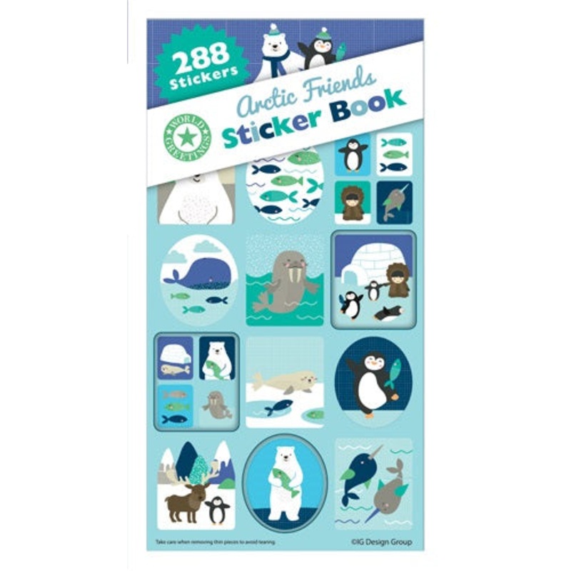 Sticker Book 288 ARCTIC ANIMALS