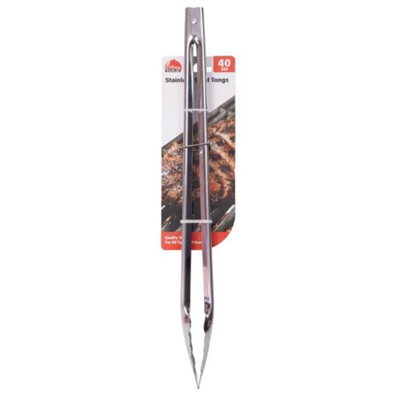 Tongs Stainless Steel 40cm 1pc
