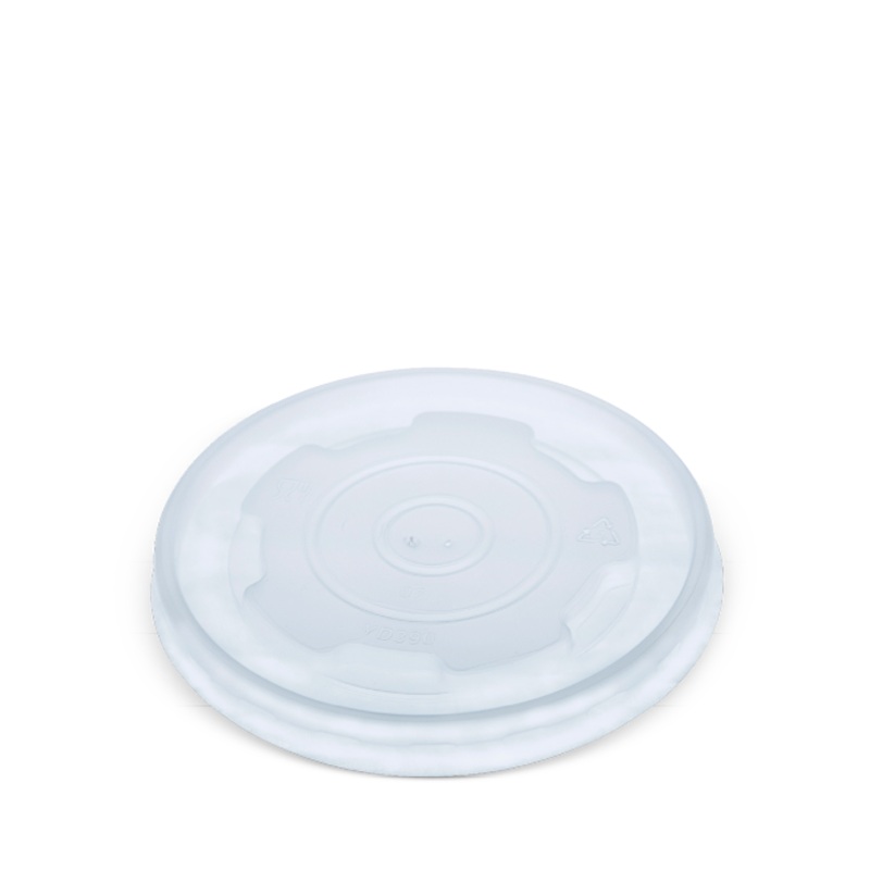 12/16/24OZ FLAT Ice cream lid/Glacier BOWL LID 50pk