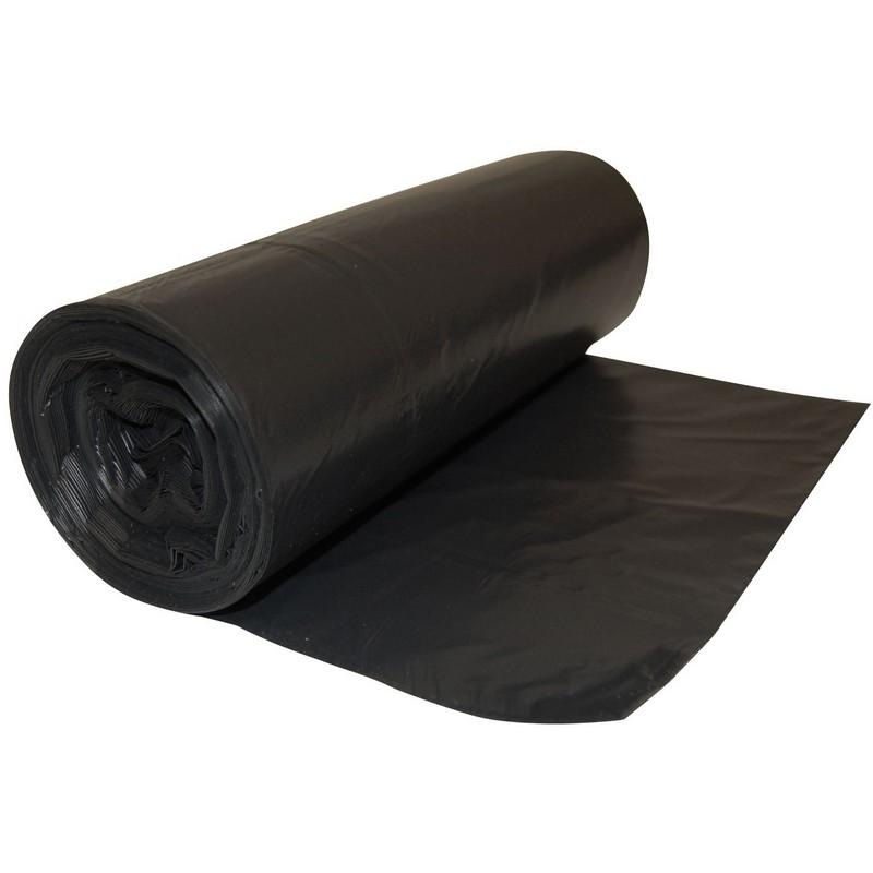 82ltr Black Bin Liners 25pc
