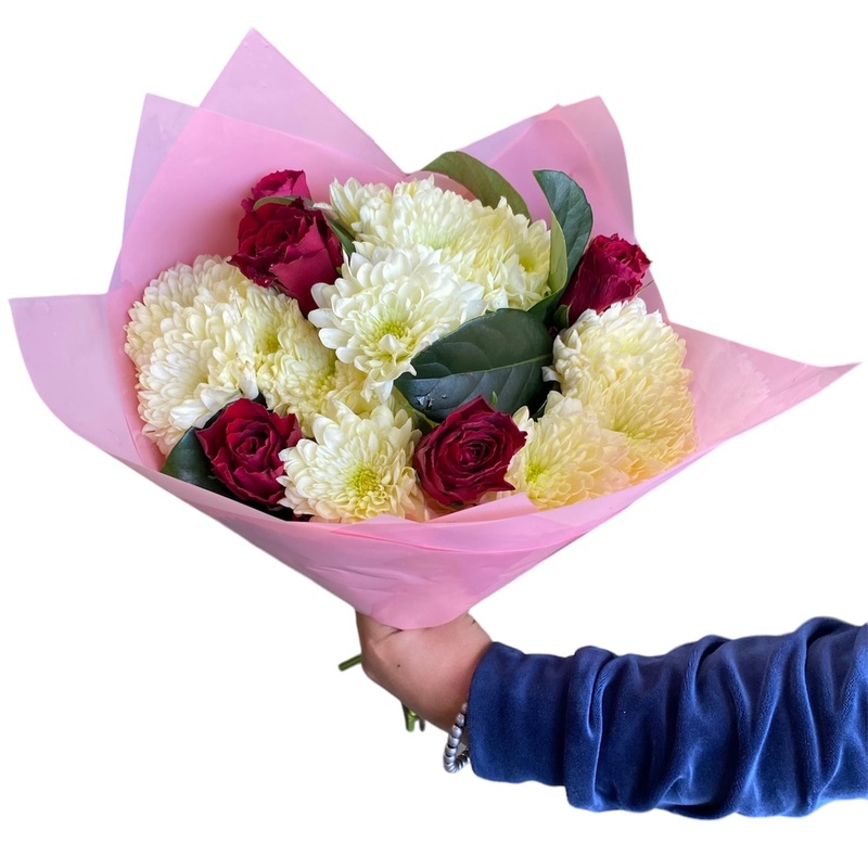 Roses with Carnation