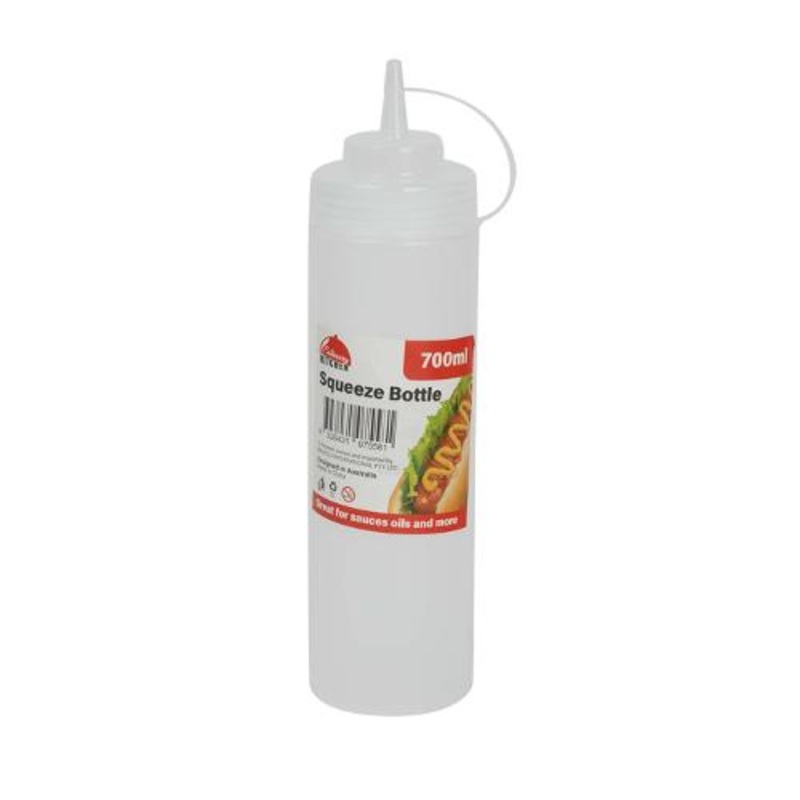 Squeeze Bottle Clear 700ml 1pcs