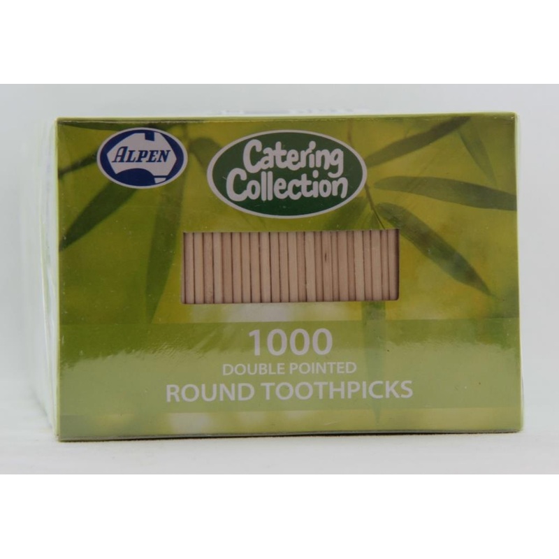 Toothpick Round Double Pointed 1000 PK