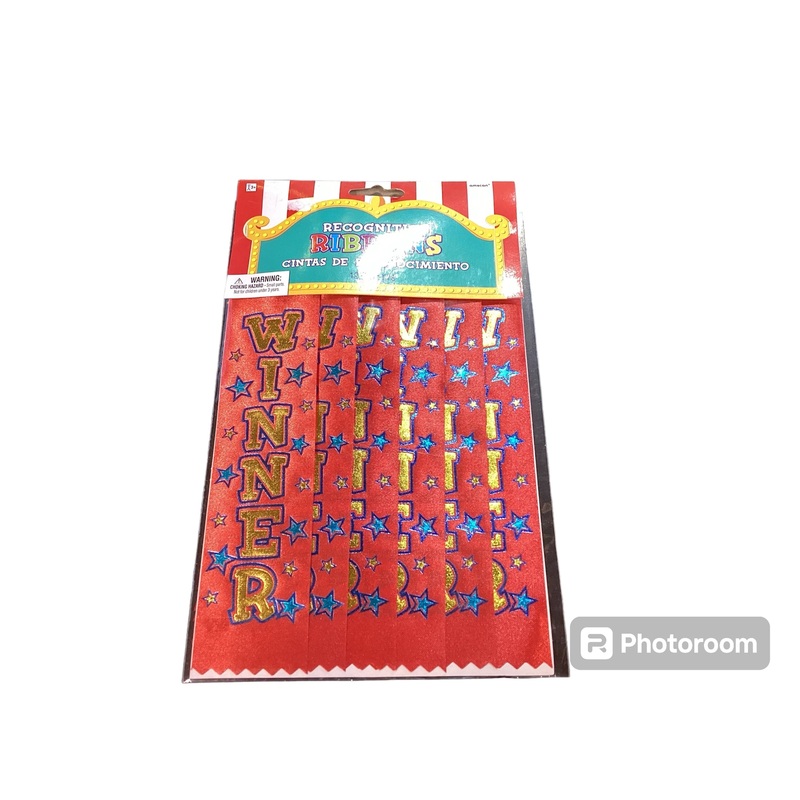 Winner Ribbon 12pk