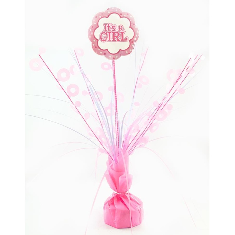 CENTREPIECE PINK IT'S A GIRL