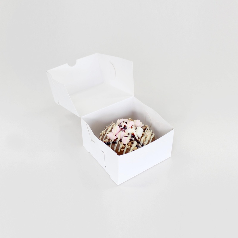 Donut Box 1 Cavity (4.5x4.5x2.5in) 1PC