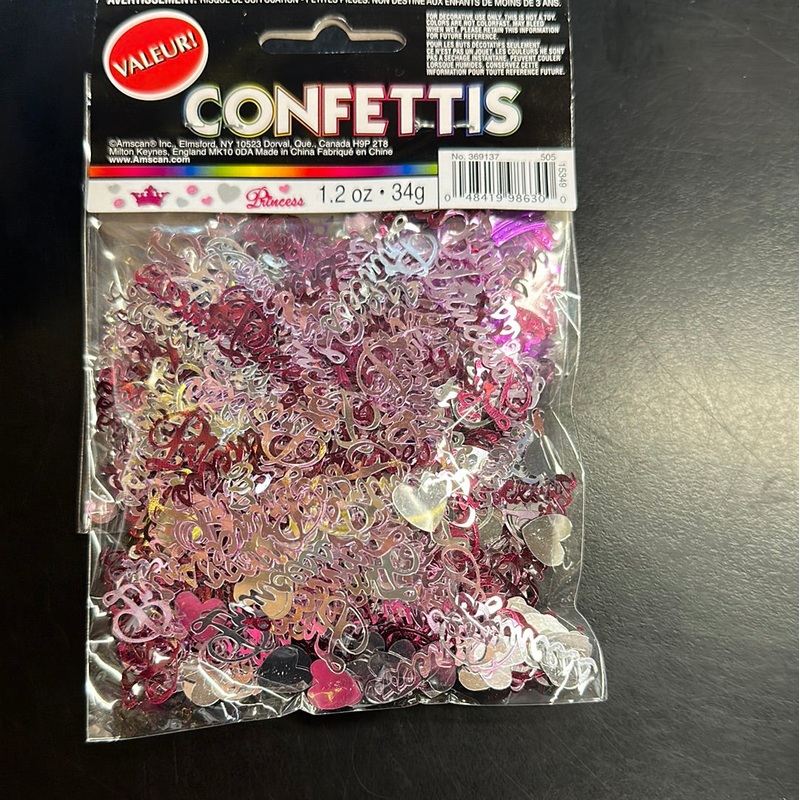 Princess confetti 34gm (1.2 oz)