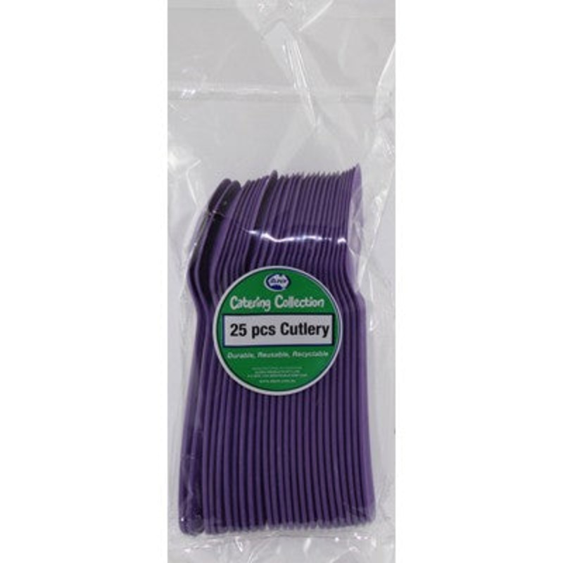 PURPLE SPOON Pack of 20
