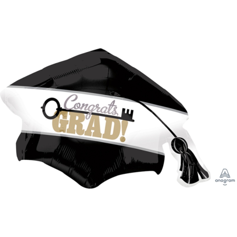 SUPERSHAPE KEY TO SUCCESS CAP CONGRATS GRAD P30