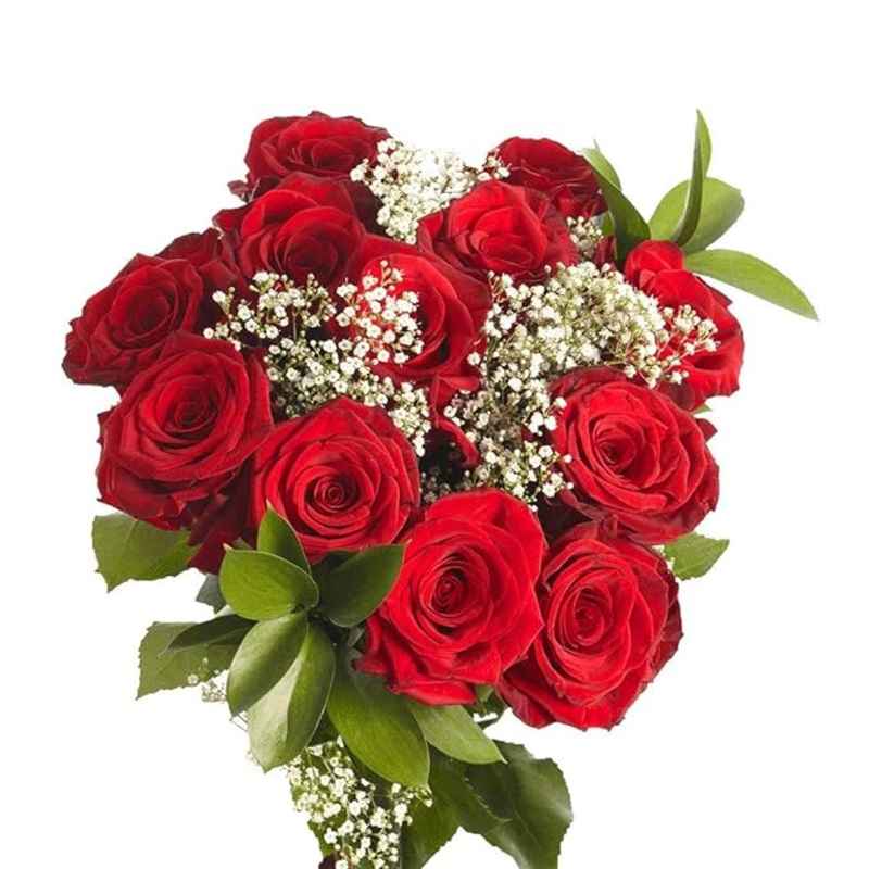 12 Red Roses Bouquet
