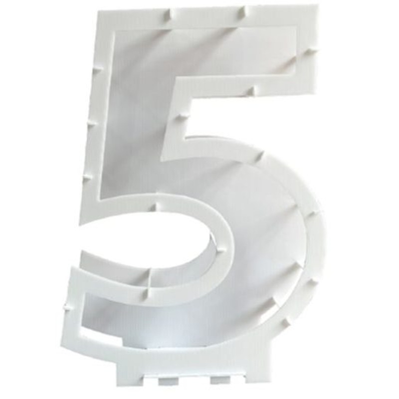 BALLOON FRAME 80cm  NUMBER 5