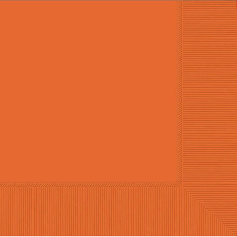 DINNER NAPKINS 20 PACK 2 PLY-ORANGE