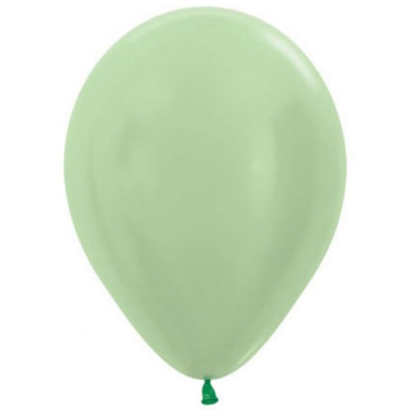 Satin Green 12cm 100 pk