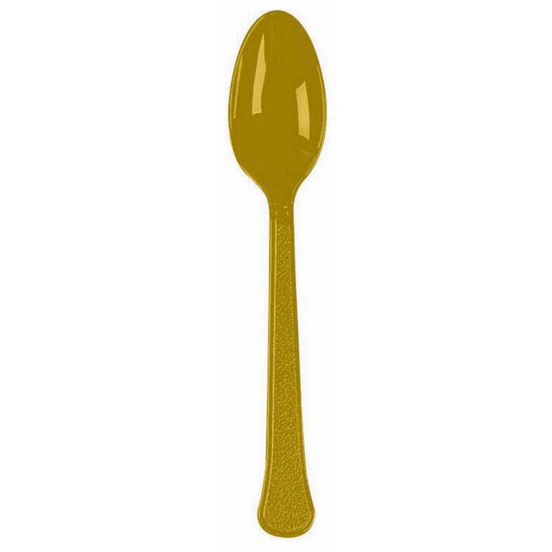 Spoon -Gold Sparkle 20pc