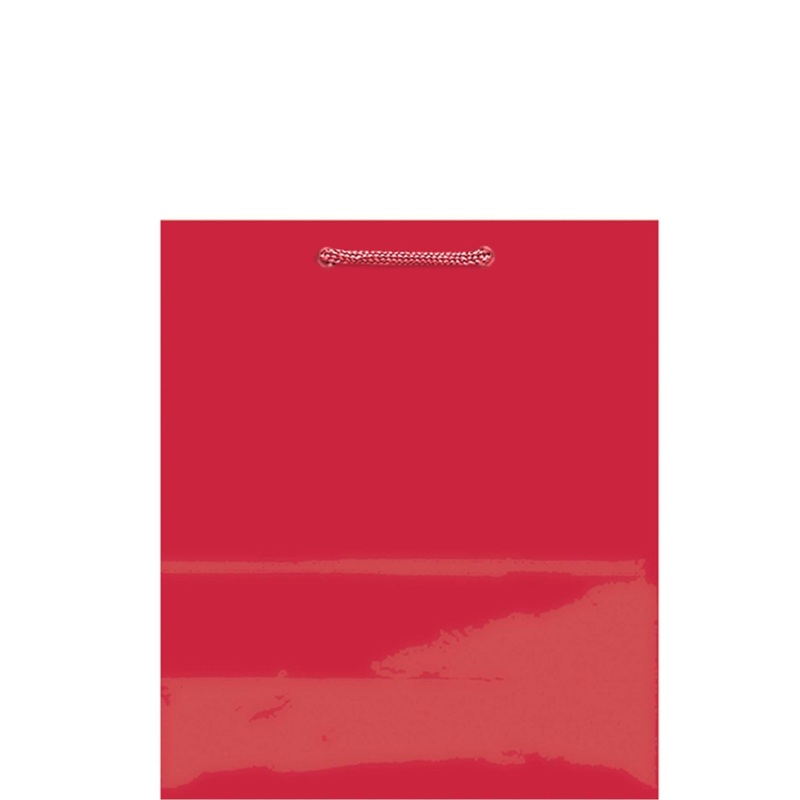 Apple Red Medium Glossy Bag
