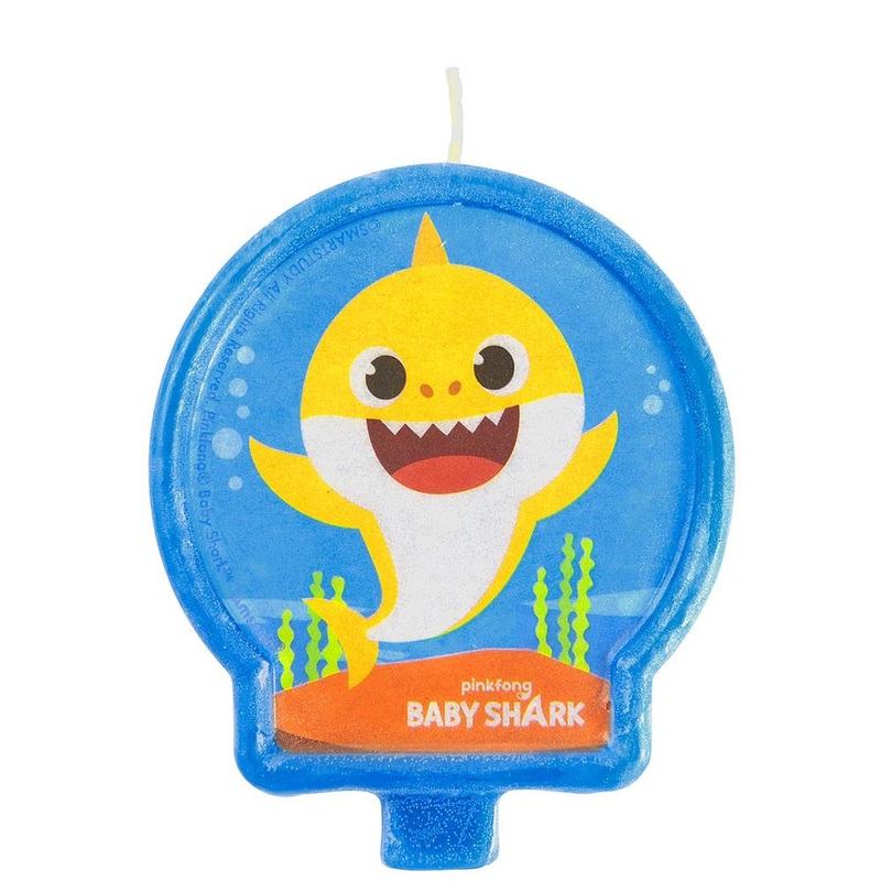 Baby Shark Birthday Candle Set
