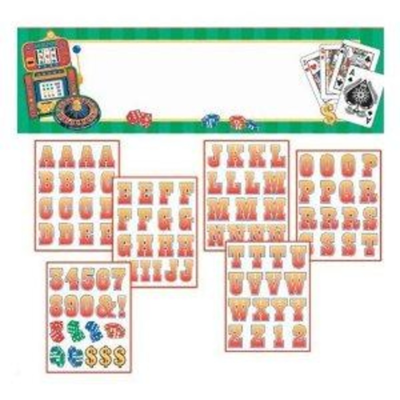 Casino Personalized Giant Sign Banner 65 x 20in