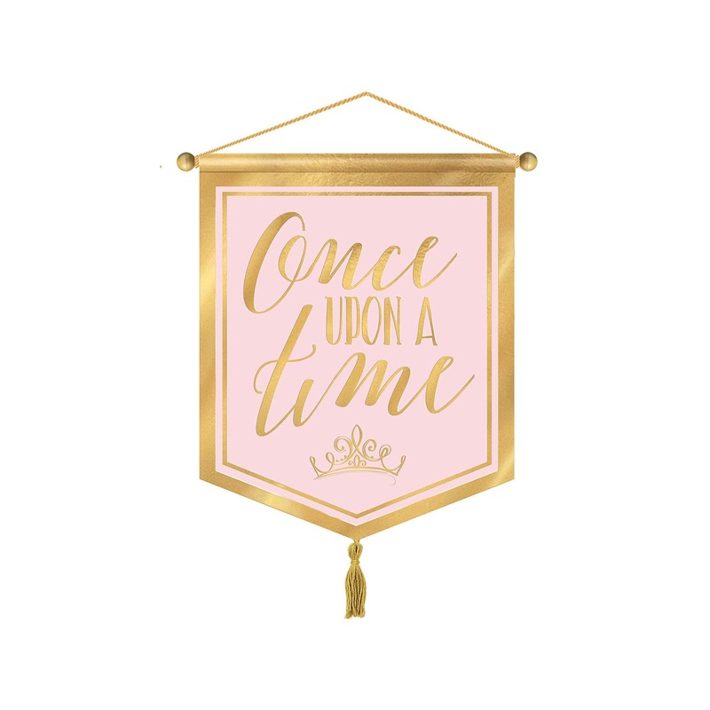Disney Princess Once Upon A Time Canvas Hanging Decoration