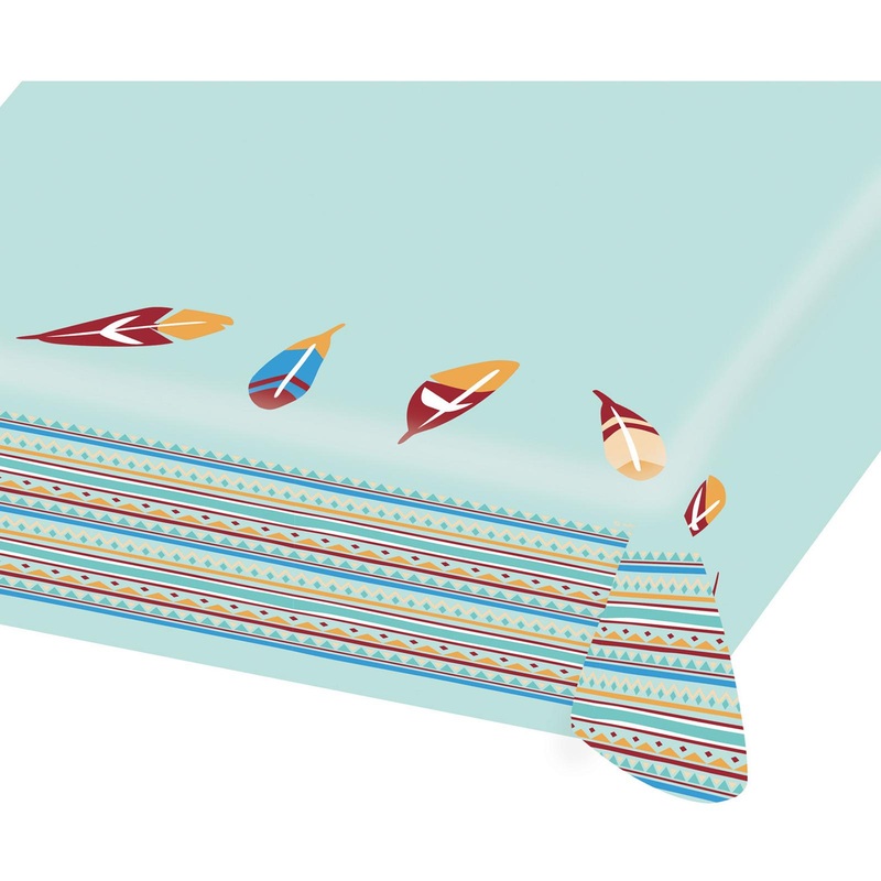 Tepee & Tomahawk Paper Tablecover